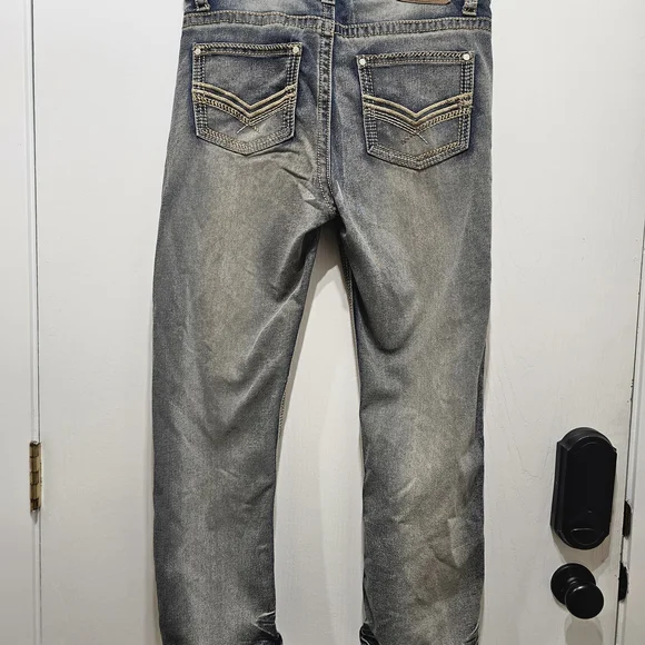 NWOT TC Men's Straight Fit Jeans - Faded Blue - Picture 5 of 7